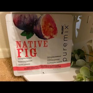 Rusk pure mix native fig shampoo condition SAMPLE